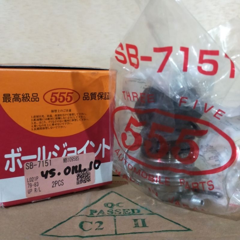SB-7151 Ball joint atas Mitsubishi L300 / Kuda 555 Japan Original