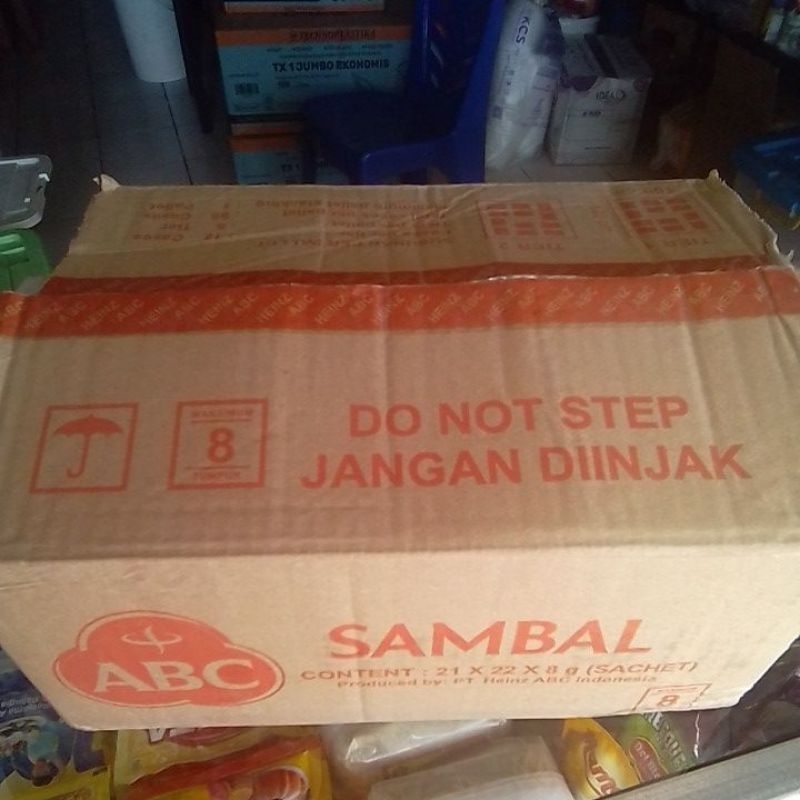 

ABC Saus Sambal Asli - 1 Dus / Dusan Karton