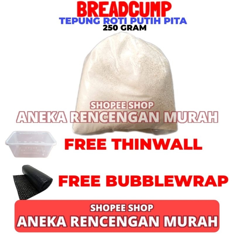 

Breadcrumb Tepung Roti Panir Putih 250GR Repack