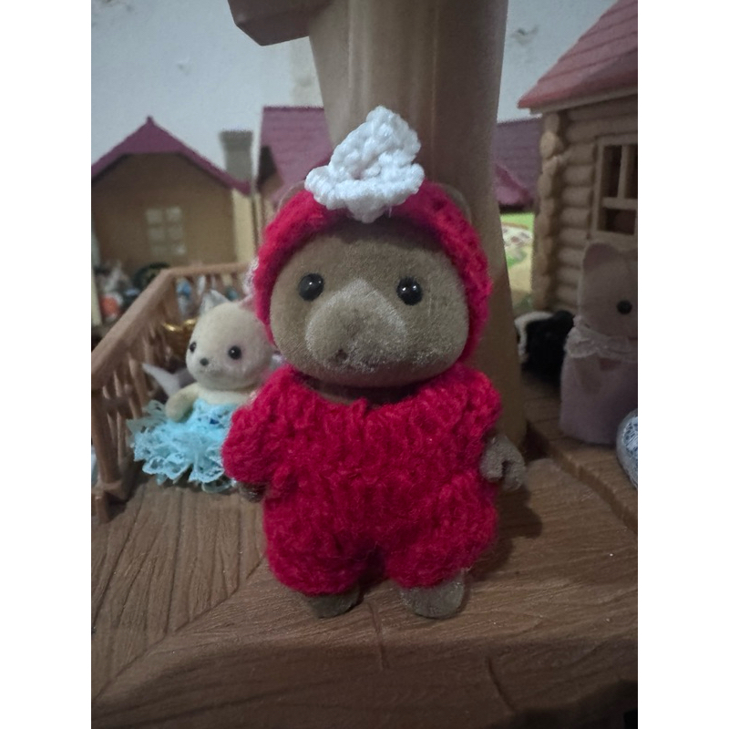 sylvanian families bro/sis honey bear