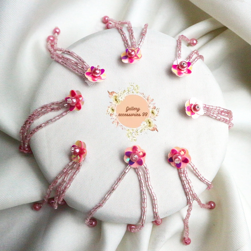 Payet Bunga Rangkai Sequin