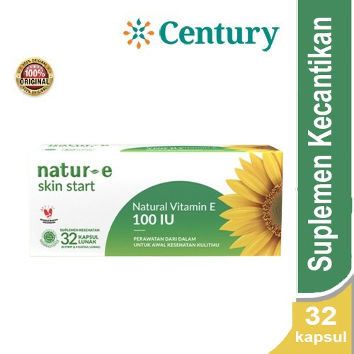 Natur-E 32 Kapsul / Natur E / Vitamin E / Vitamin E 100 IU / Vitamin Kulit/Suplemen kulit