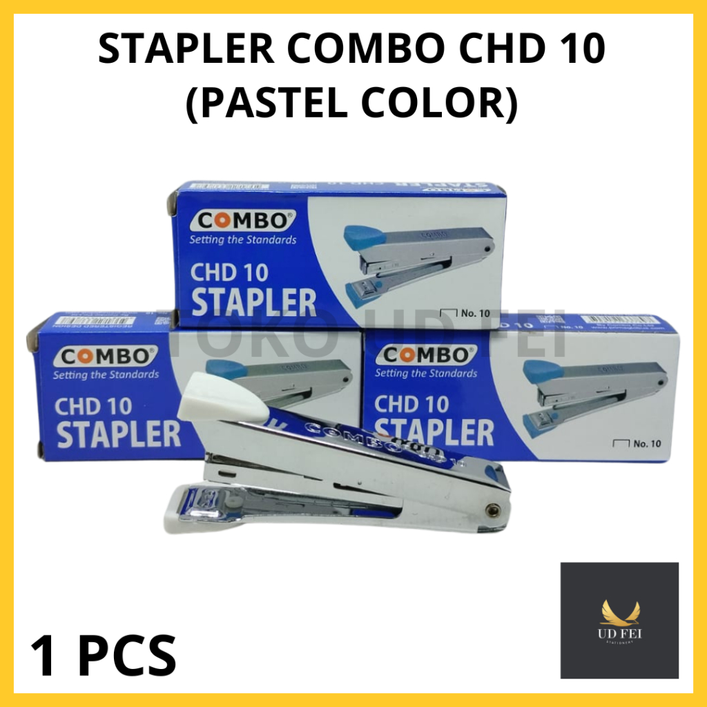 

(1 PCS=1 BIJI) Stapler Combo/ Alat Stapler Pastel / Stapler HD-10 Combo/Stapler Staples Jepretan