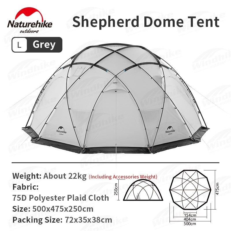 TENDA SHEPERD NATUREHIKE NH21ZP012 - SIZE L