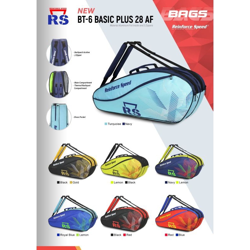 tas raket RS BT-6 BASIC PLUS 28 AF
