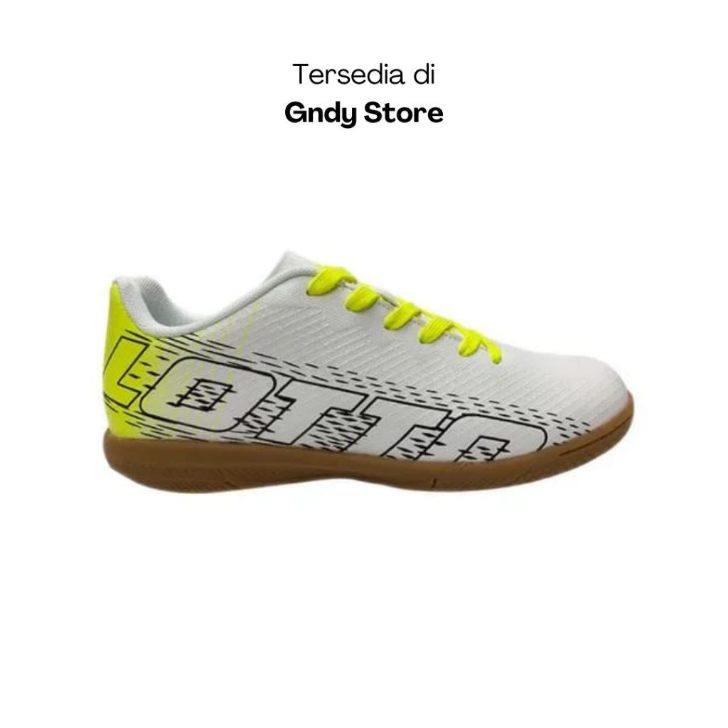 Sepatu Futsal Lotto Barco FG LOTFG230706W White Men Original BNIB