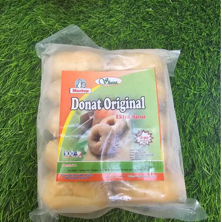 

Donat Original Ekstra Susu merk Shaza isi 10 pcs berat 400gr