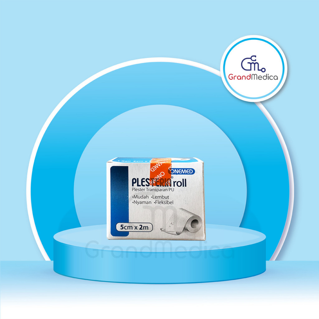 Plester Luka PLESTERIN ROLL PU Transparan Anti Air OneMed / Plester Luka OneMed - Per Roll