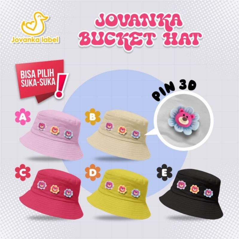 BUCKETHAT JOVANKA LABEL