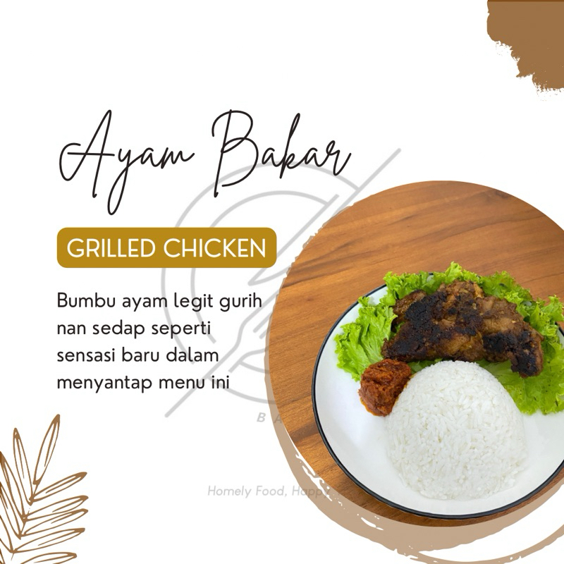 

Grilled Chicken Frozen Olahan Ayam Bakar Siap Saji Praktis Instan Langsung Bakar free Sambel