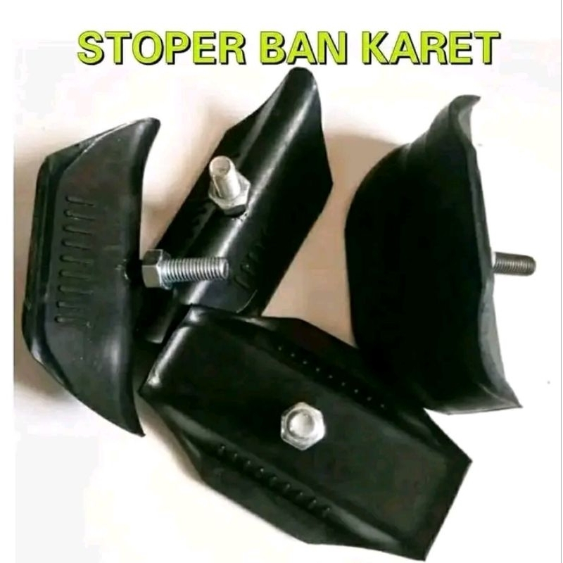Stoper ban klx, stoper ban trail Stoper ban Crf karet & alumunium (Rim lock alumunium & karet