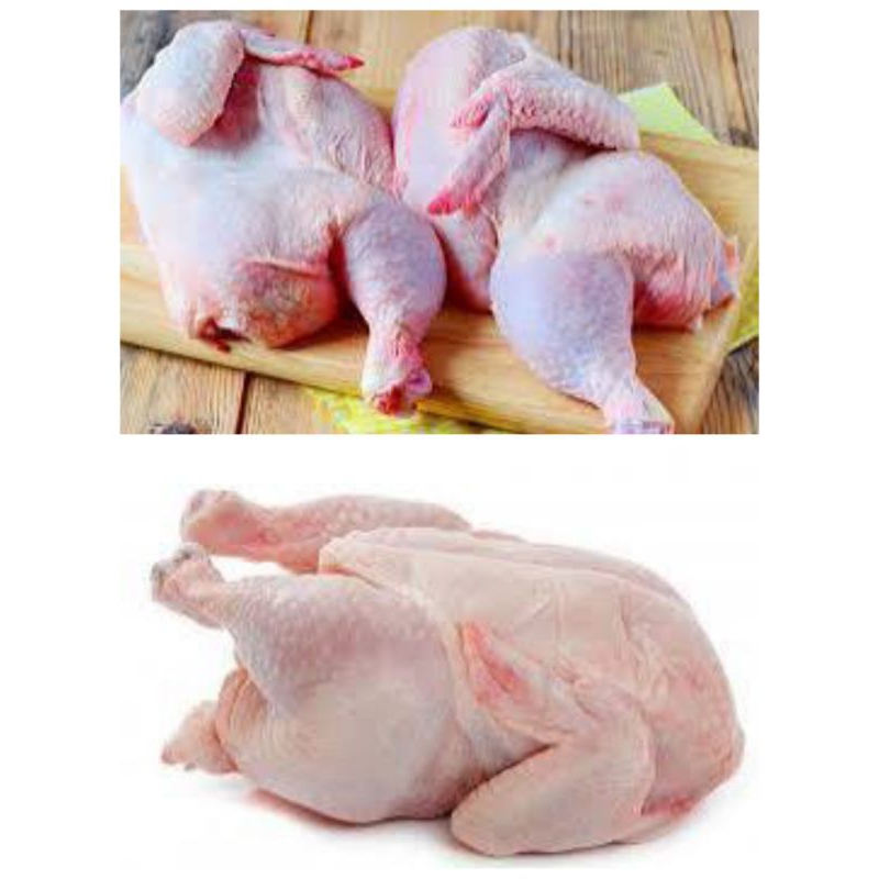 

Ayam utuh, ayam separoh