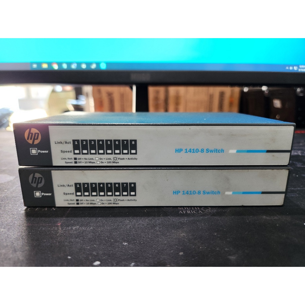 SWITCH HUB HP 1410-8 SWITCH, 8PORT, MODEL : J9661A