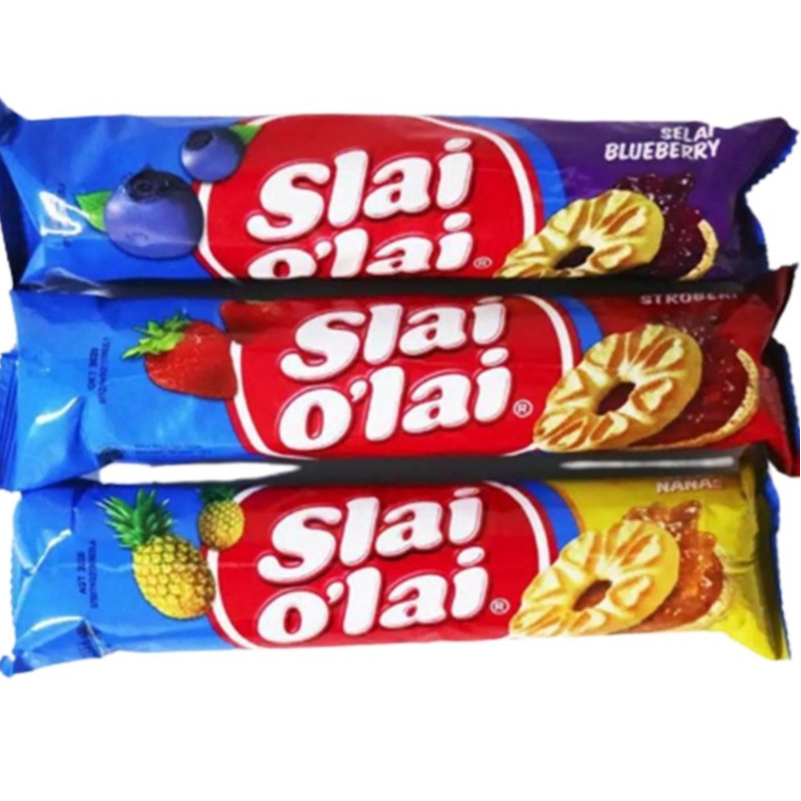 

Slai Olai O Lai Biskuit Strawberry Blueberry Pineapple 128 gr