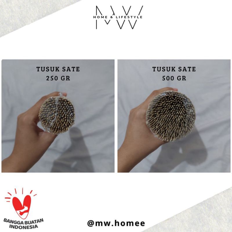 Tusuk Sate Ayam / Tusuk Sate Daging / Tusuk Sate Panjang / Tusuk Sate Bambu