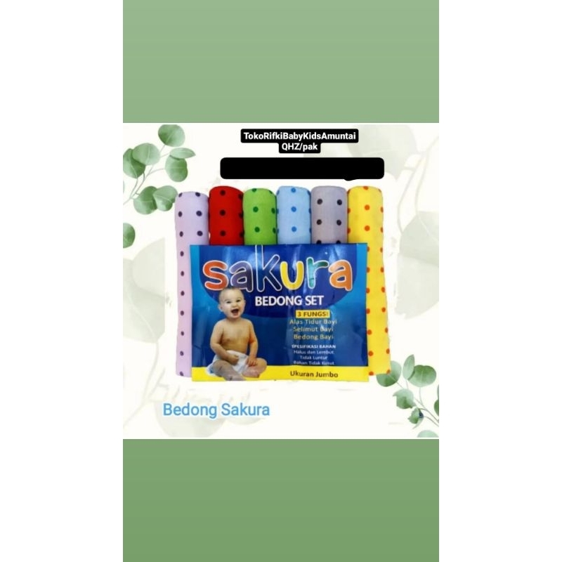 Bedong bayi Sakura/Bedong Set