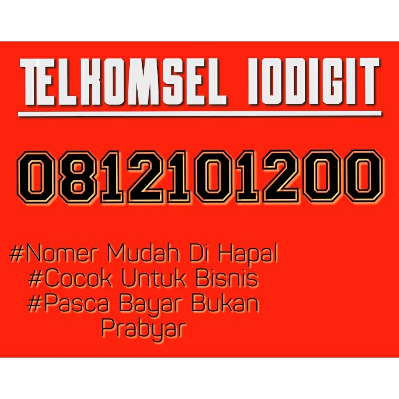 NOMER CANTIK 10 DIGIT TELKOMSEL