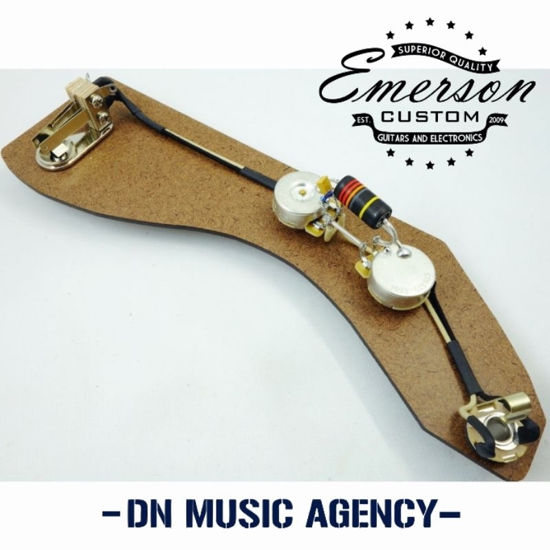 prewired emerson Jazzmaster custom Standard 500K Pre Wired Kit original wiring set gitar elektrik
