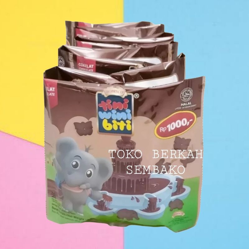 

(RENCENG) TINI WINI BITI Rasa Cokelat 18g Isi 10pcs