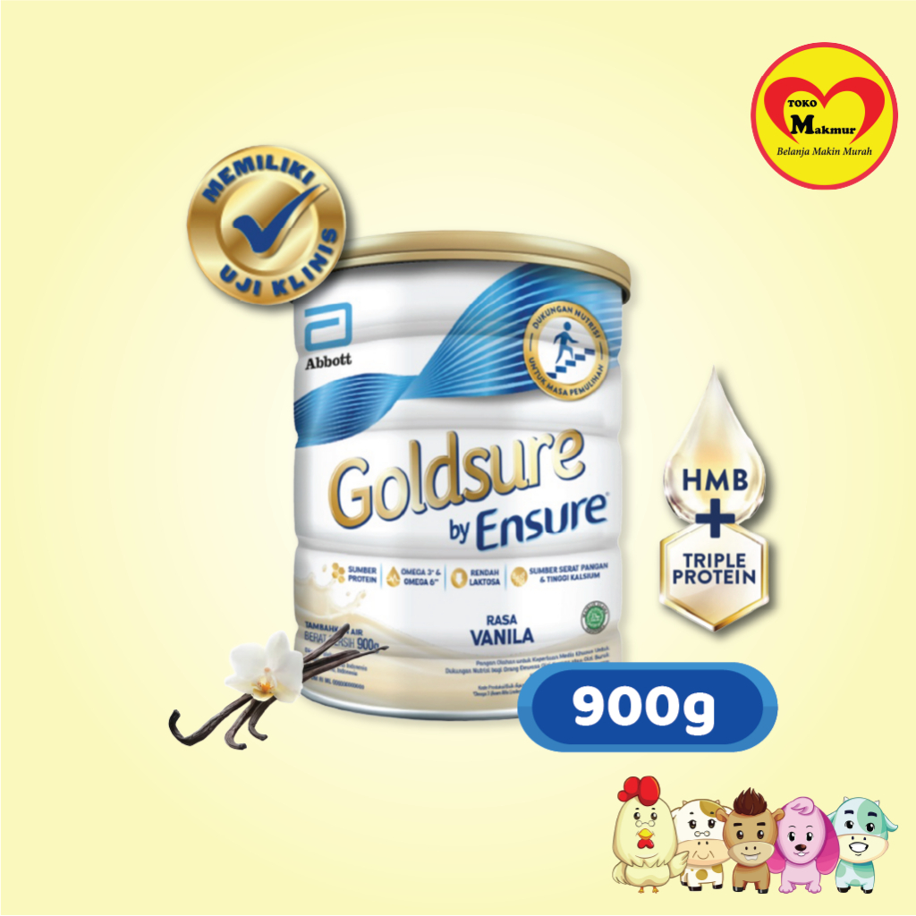 Ensure Goldsure Vanila 900gr / Toko Makmur Lontar