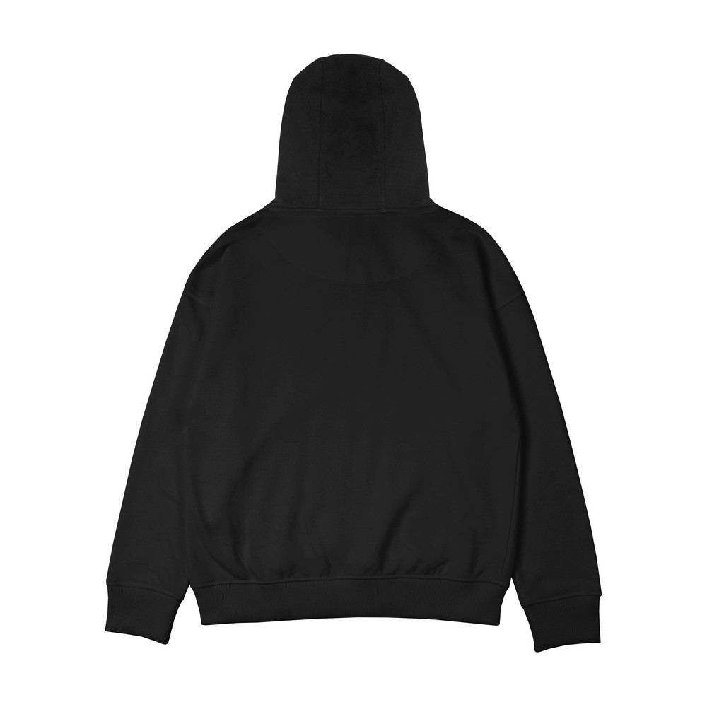 100% Aman 3Second Jaket Hoodie Sweater Logo Bordir Regular Fit Otis Katun Fleece C030224