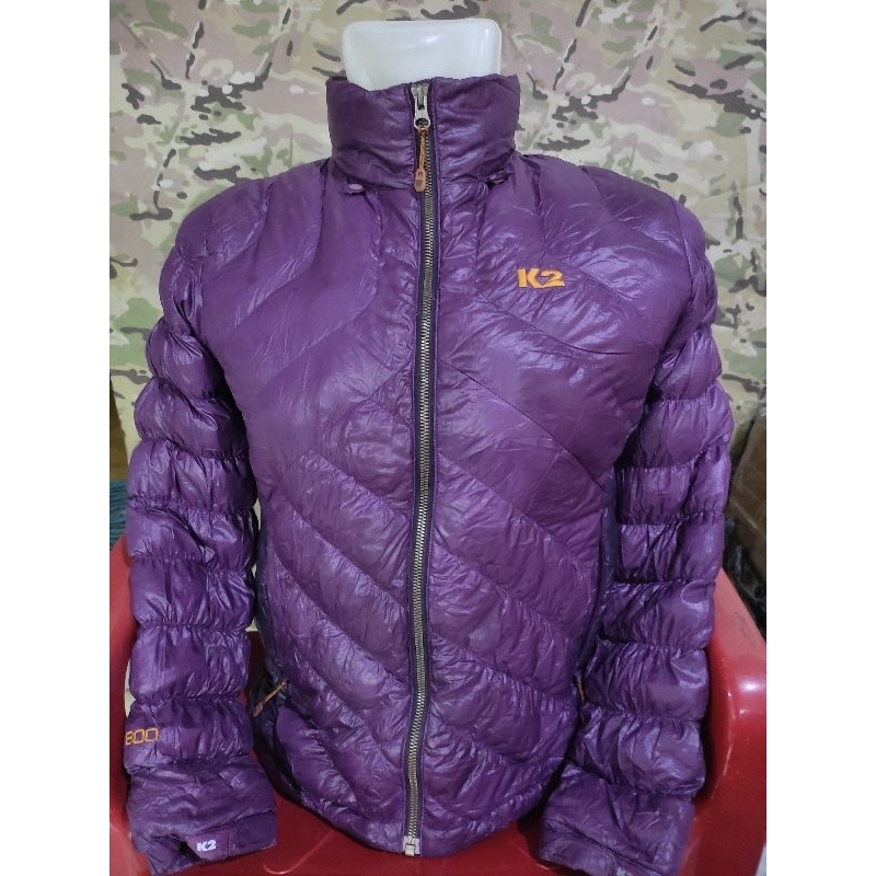 jacket gunung Outdoor bulu angsa k2