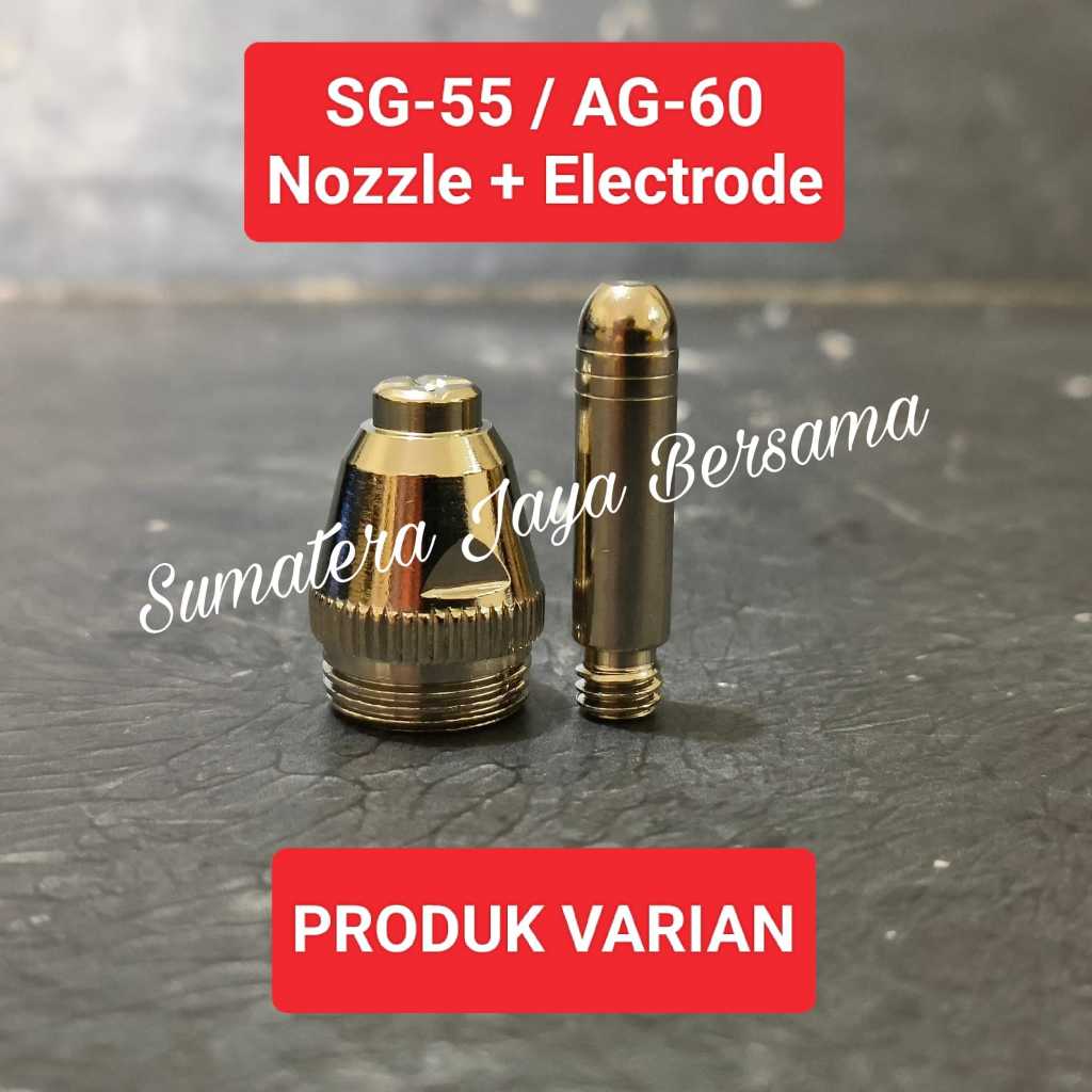 SG-55 / AG-60 Nozzle + Electrode Plasma CUT 60 / Plasma cutting 60A