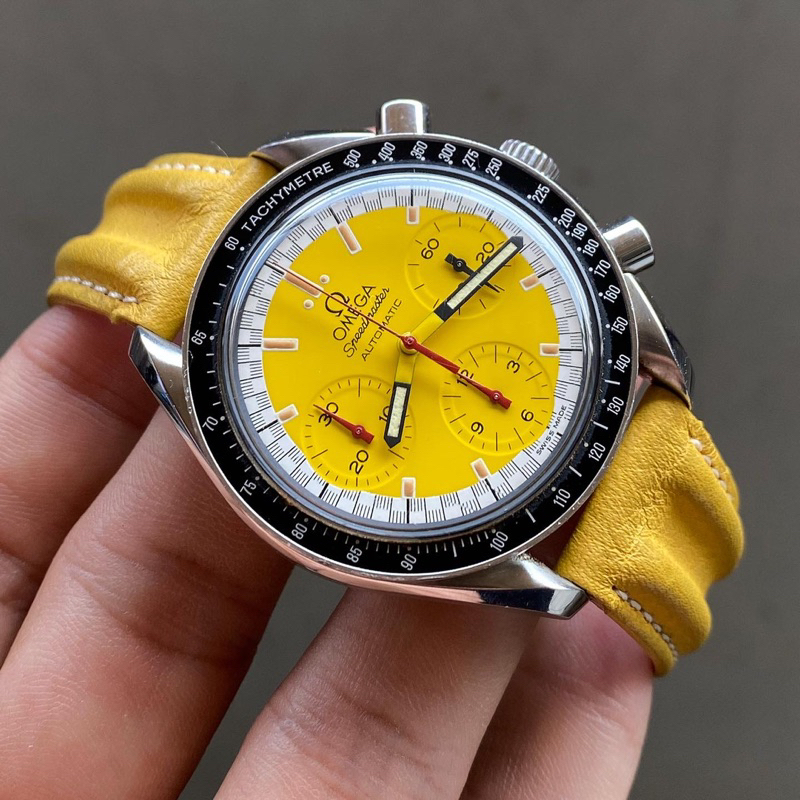 Omega Speedmaster Reduced Yellow Dial 175 0032 1 Automatic 39mm