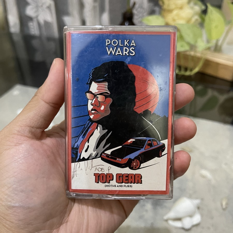 Kaset polka wars- top gears signed by Ade Paloh "sore"