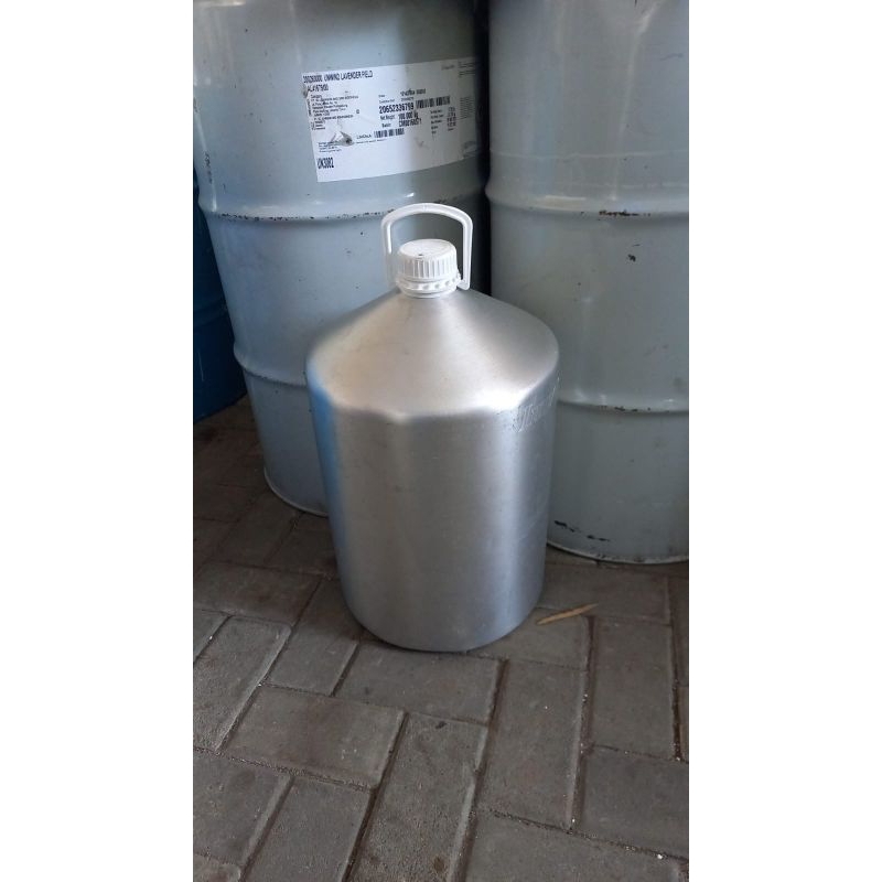 kaleng alumunium 30 liter bekas