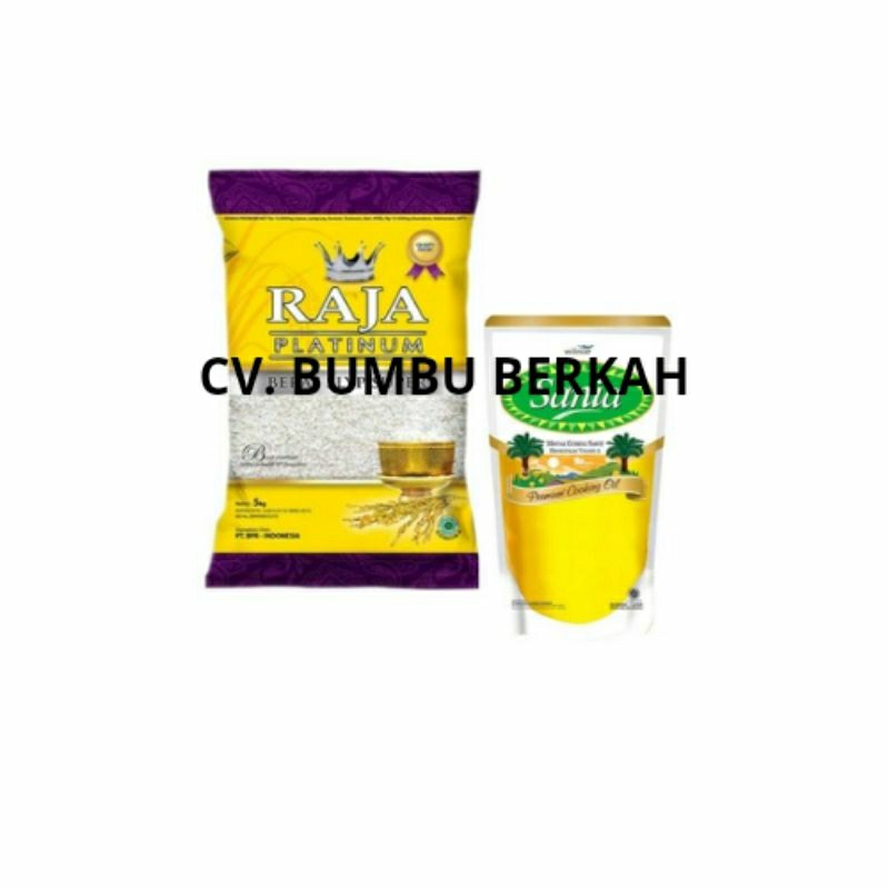 

Sembako Bermin Paket Sembako A Beras 5Kg Minyak 1 Liter