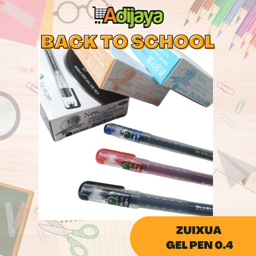 

NEW GEL ZUIXUA BOLPEN GEL SATU LUSIN ISI 12 PCS - Pulpen Gel