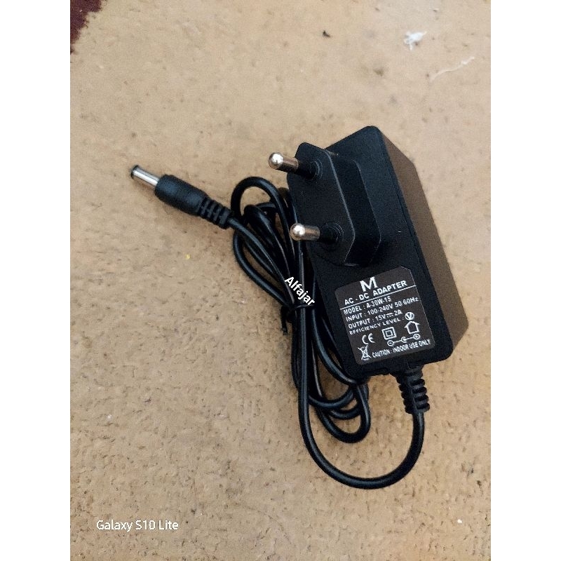 Adaptor Charger Speaker DAT dt-1805 15v 2A