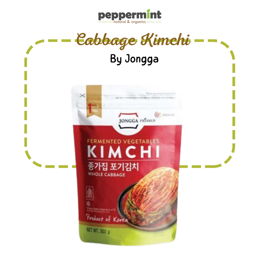 

Jongga Kimchi Cabbage (500 gr) / Kimchi Sawi Putih