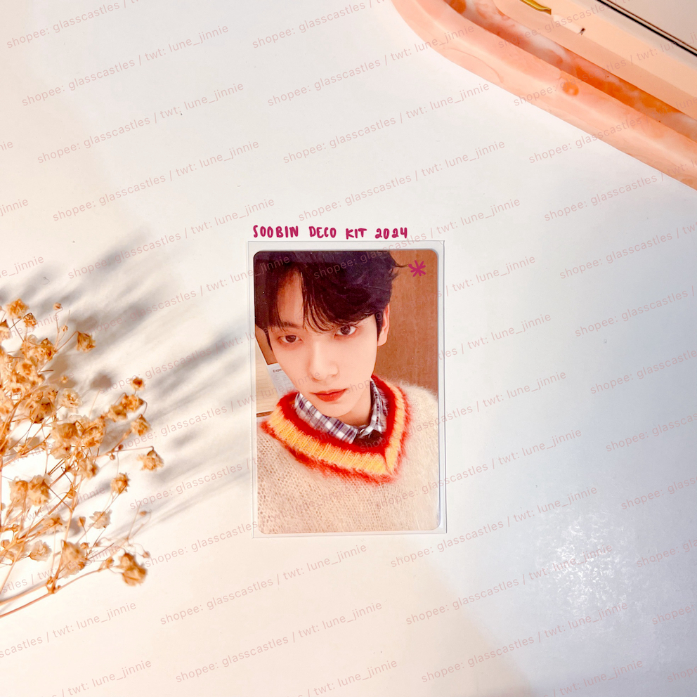 [READY STOCK] Official TXT Soobin Deco Kit 2024 PC Only Selca | tomorrow x together tubatu sb photoc