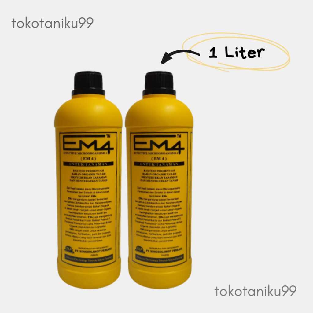 EM4 Pertanian 1000 ml untuk tanaman
