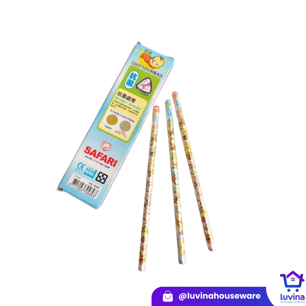 

PENSIL SAFARI 2B / PENSIL TULIS 1 PAK