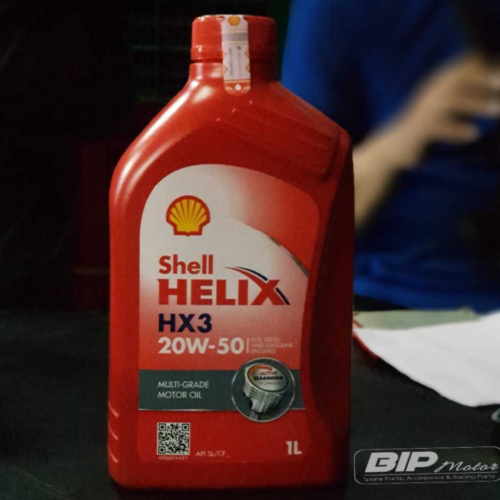 OLI SHELL HELIX HX3 20W-50 1 LITER ORIGINAL