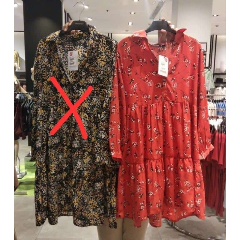 The Executive tunik midi dress Sale 95k sz M only Red