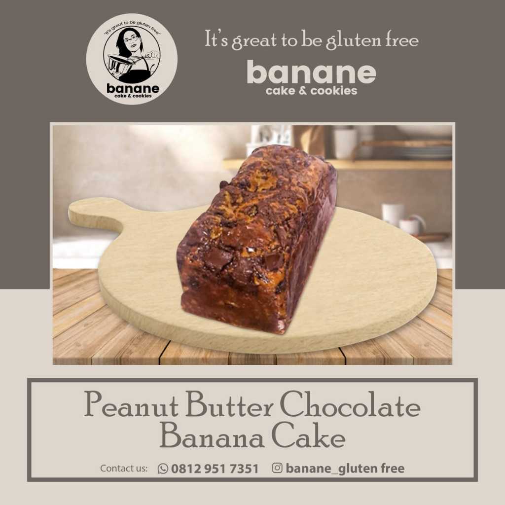 

Peanut Butter Chocolate Banana Cake