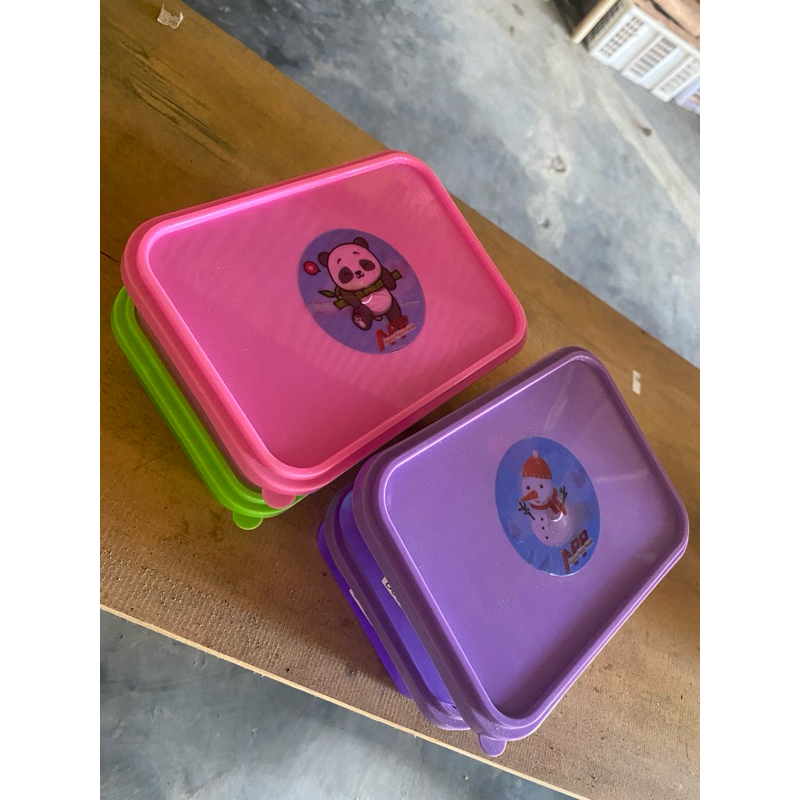 kotak nasi/tepak nasi/tepak bekal anak sekolah
