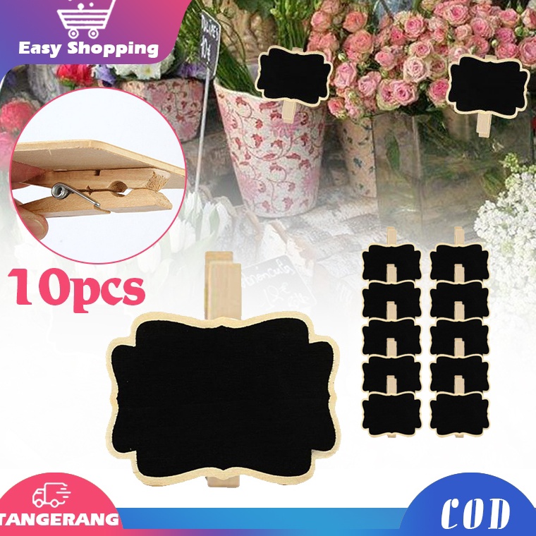 

KODE G89O 1pcs Papan Tulis Kapur Mini Blackboard Clip Bahan Kayu Papan Tulis Blackboard Kapur Mini Black Board