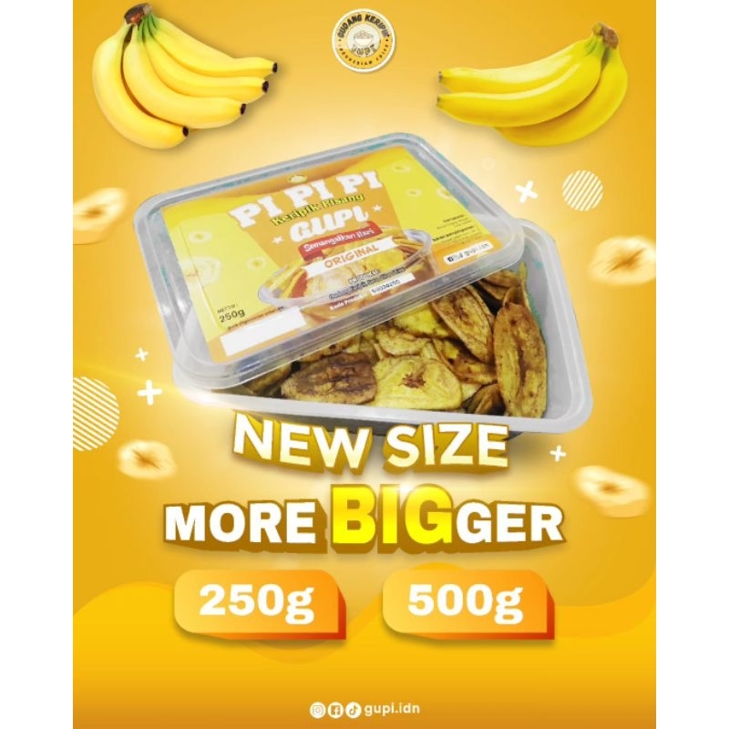 

Keripik Pisang GUPI 250 Gram