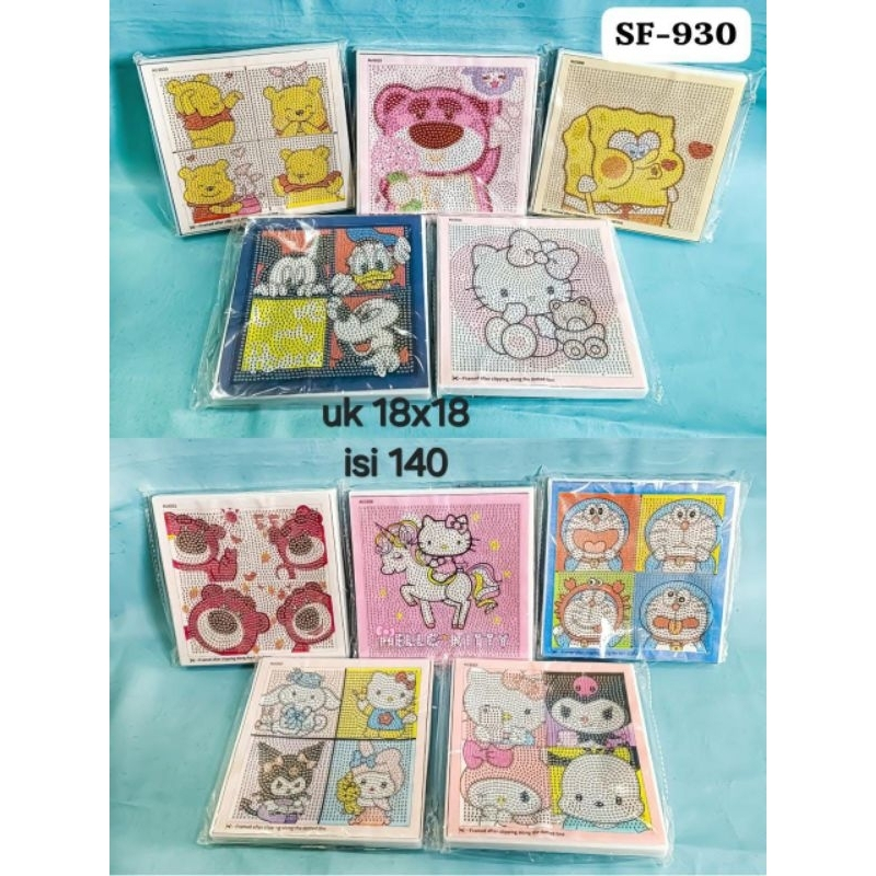 

Stiker Diamond Painting stiker DIY Anime Princess Edition