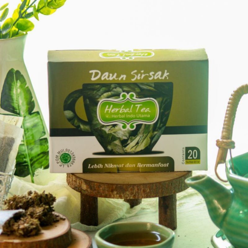 

TEH CELUP DAUN SIRSAK - Tea Bag Herbal Indo Utama HIU