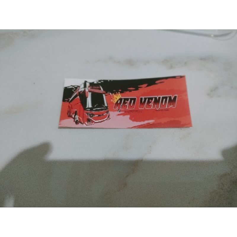 

Stiker bus murah satu paket dpt 4 pcs