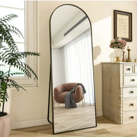 Kaca Cermin Standing Mirror Aesthetic Full Body Oval