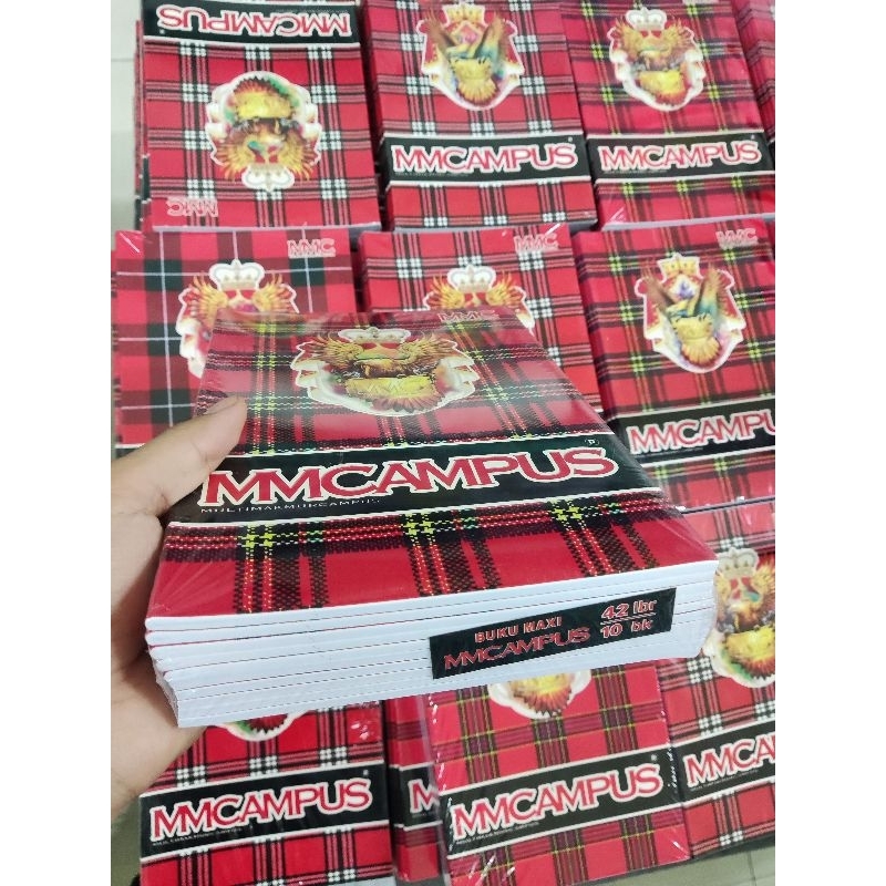 

Buku tulis MM CAMPUS MAXI isi per pack, lembar 42
