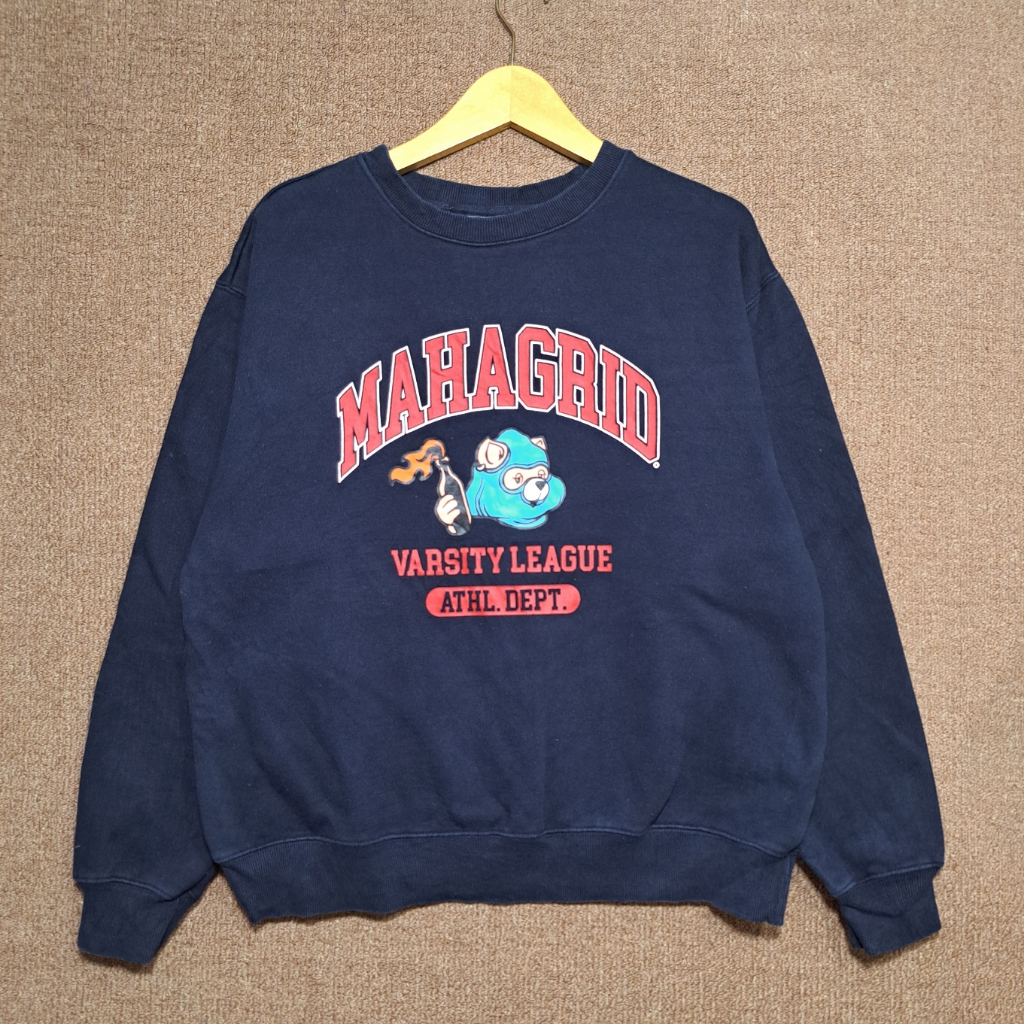 Sweater Crewneck Mahagrid Size L