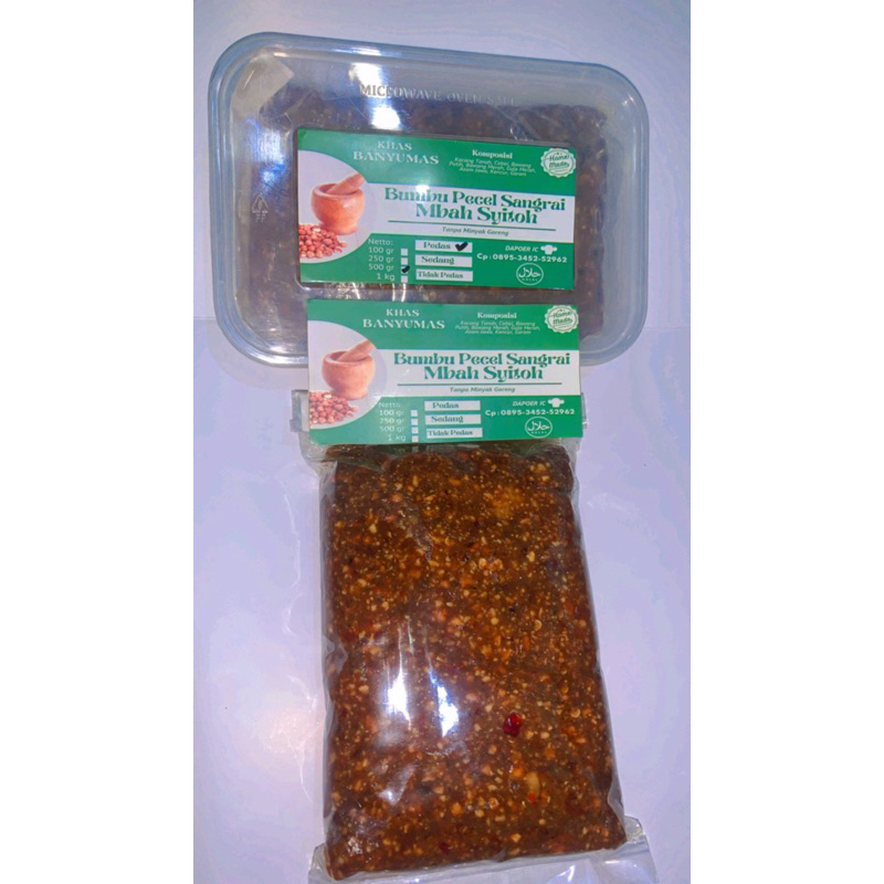 

Bumbu Pecel Sangrai Khas Banyumas